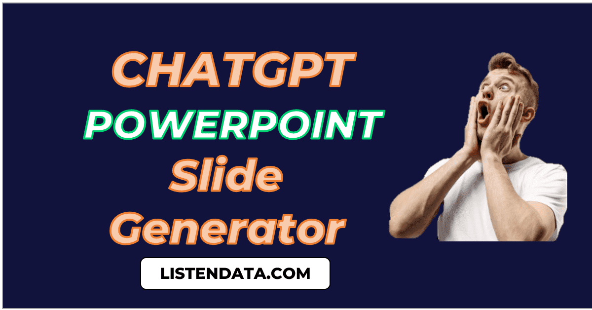 making powerpoint presentation using chatgpt